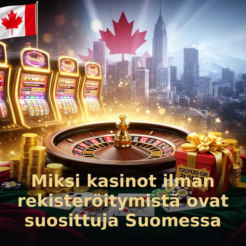 Miksi kasinot ilman rekisteröitymistä ovat suosittuja Suomessa
